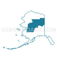 Yukon-Koyukuk Census Area in Alaska